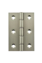 Atlantic Washered Hinges 3" x 2" x 2.2mm - Satin Nickel - Pair