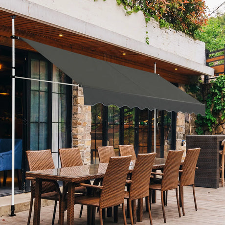 Expandable balcony awning 300x120cm