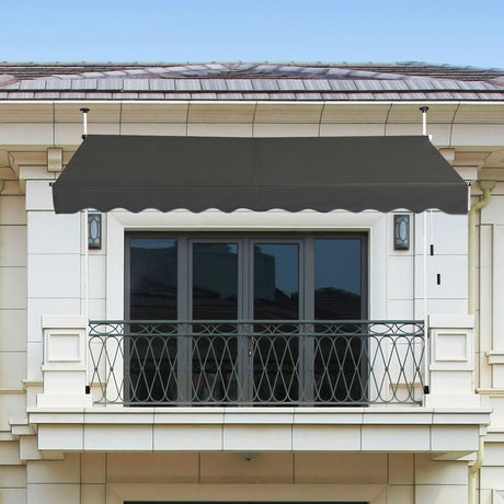 Expandable balcony awning 300x120cm