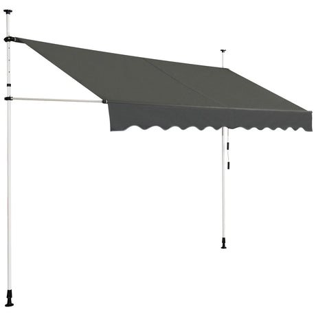 Expandable balcony awning 300x120cm