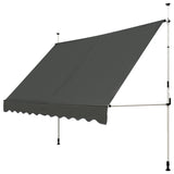 Expandable balcony awning 300x120cm