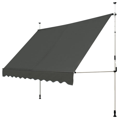 Expandable balcony awning 300x120cm