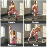 SPORTNOW Soft Kettlebell, 8kg Kettle Bell with Anti-Slip Grip for Home Gym Weight Lifting and Strength Training