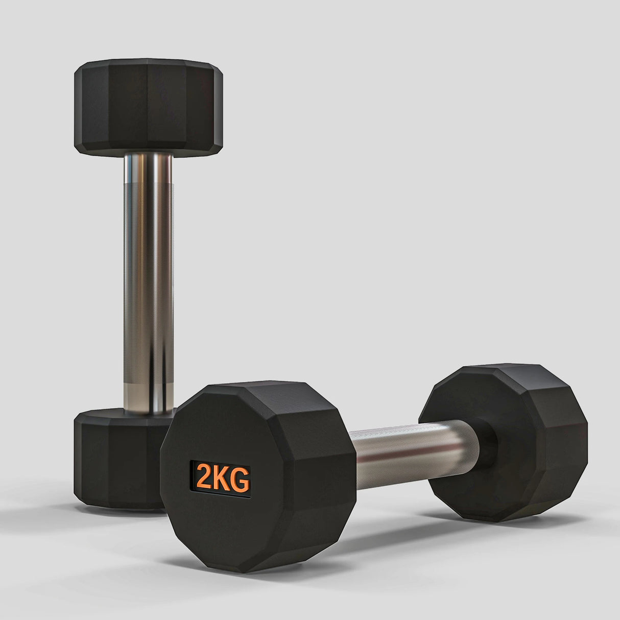 SPORTNOW Dumbbells Weights Set with 12-Sided Shape and Non-Slip Grip for Men Women Home Gym Workout, 2 x 2kg