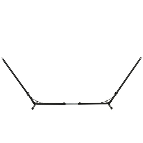 Outsunny 3.13.8m Adjustable Universal Hammock Stand Metal Frame Garden Camping Picnic Outdoor Patio Replacement  Stand Only