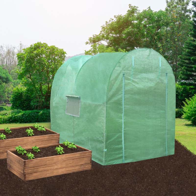 Polytunnel 19mm 4m x 2m with Racking