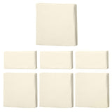 Outsunny Rattan Furniture Cushion Cover Replacement Set, 7 pcs-Cream