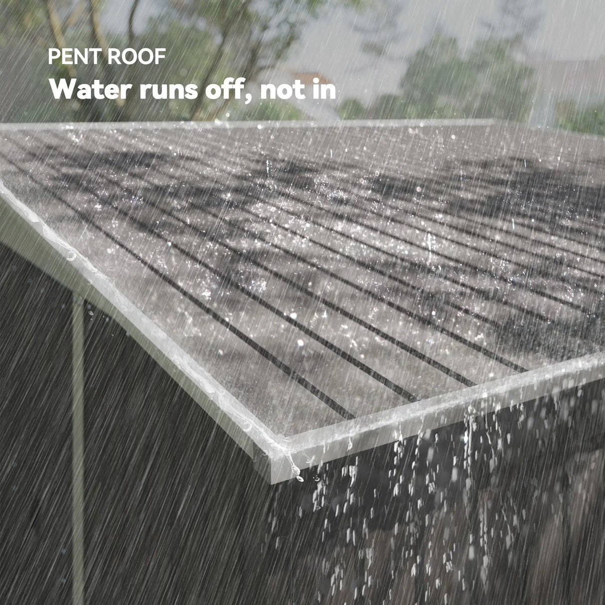 Outsunny 11.3 x 9.2ft Lean to Metal Garden Shed, Outdoor Galvanised Tool Storage House with Double Sliding Doors and 2 Air Vents, Grey