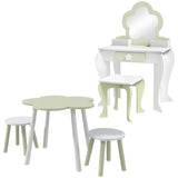 ZONEKIZ 5 PCs Kids Furniture Set Flower Design for 3-5 Years