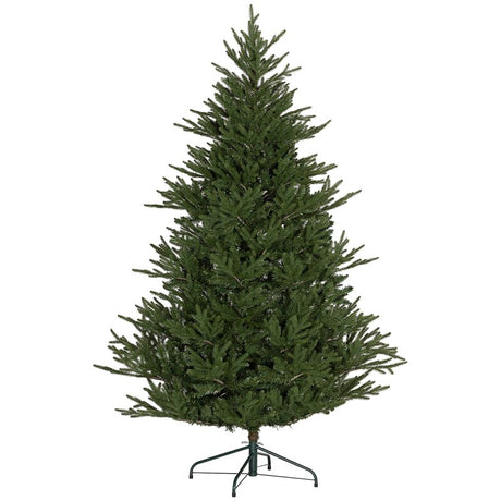 HOMCOM 5ft Bushy and Bare Artificial Christmas Tree - Green