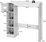 Wooden Toilet Storage Cabinet Bathroom