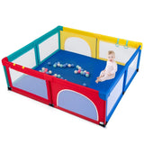 Large Infant Baby Playpen Safety Play Center Yard with 50 Ocean Balls-Color