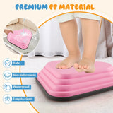 Set of 11 Kids Stepping Stones Balance Blocks with Full Edge-Multicolor