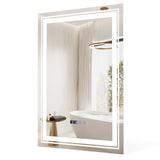 Anti-Fog Bathroom Led Vanity Mirror with 3 Colors 3000-6500K