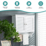 Bathroom Medicine Cabinet with Height Adjustable Shelf and Towels Bar