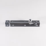 152 X 32MM BARREL BOLT C/W KEEP FLAT & ANGLED MORTICE KEEPS - SATIN CHROME - 32MM - EACH