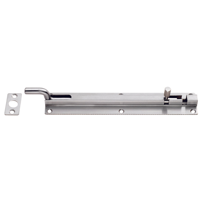 200 X 38MM CRANKED BARREL BOLT_x005F
 - SATIN STAINLESS STEEL - EACH