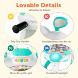 2 in 1 baby walker Foldable baby walker Green