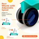 2 in 1 baby walker Foldable baby walker Green