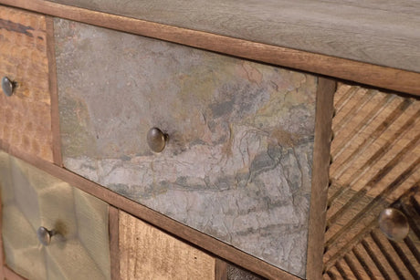 Giner and Colomer - Mango Wood Sideboard With 11 Drawers & 2 Doors