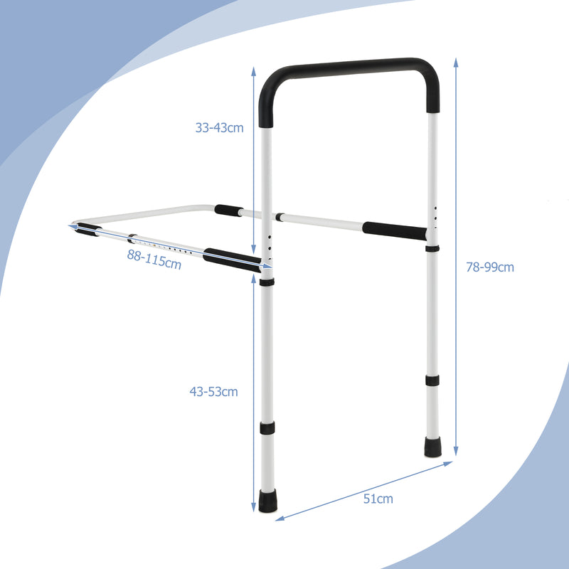 Bed Assist Rail Adjustable Fall Prevention