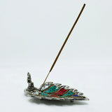 Buddha Leaf Tibetan Incense Holder