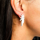Pearl - Vintage Glass - Faries - Earrings