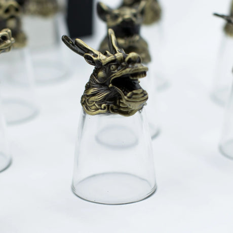 Gift Set of 12 Glasses (25ml) - Forest & Mystical Creatures