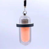 Outdoor Flame Effect Lamp - White USB - C Chargable - Multi Colour