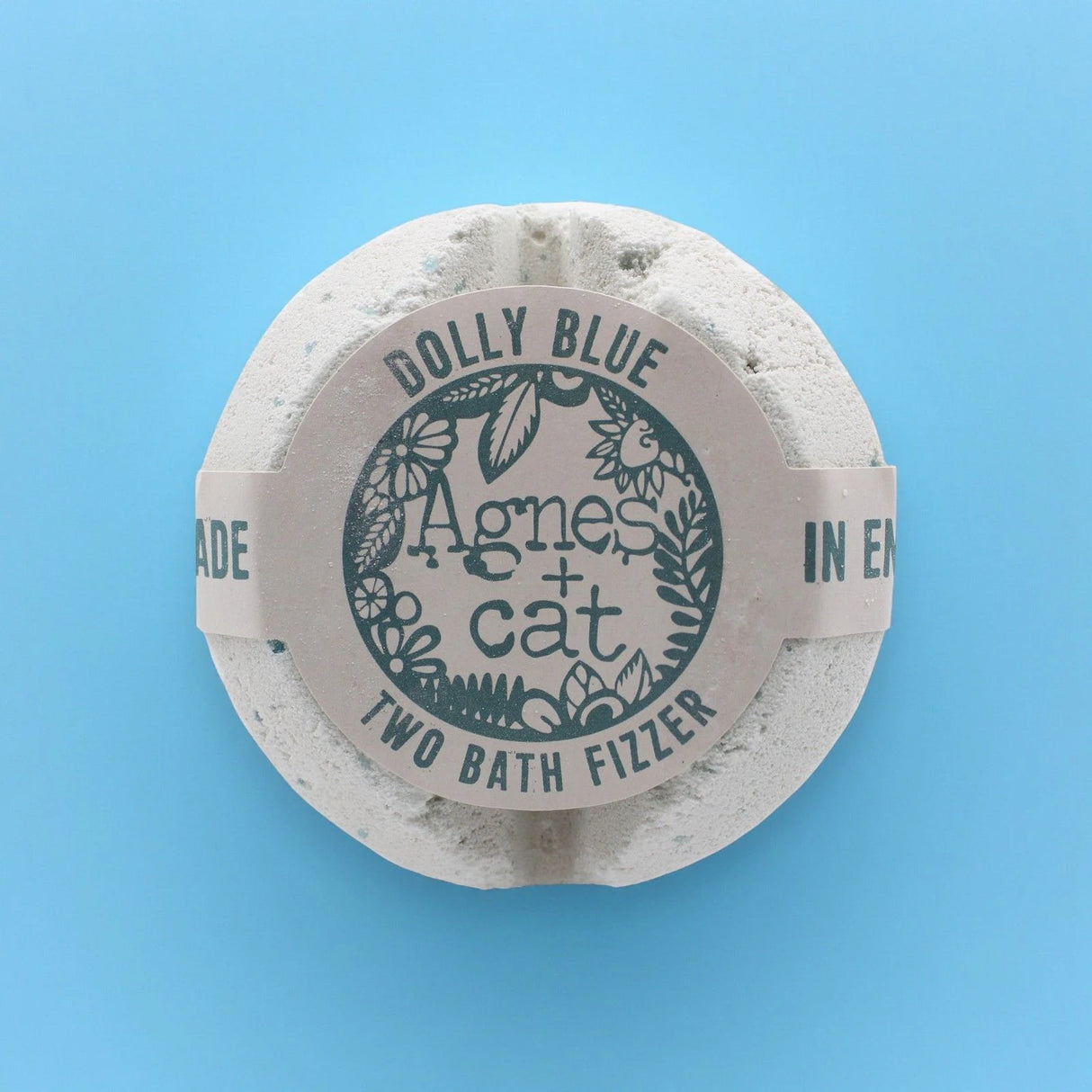 Agnes + Cat Bath Fizzer - Dolly Blue