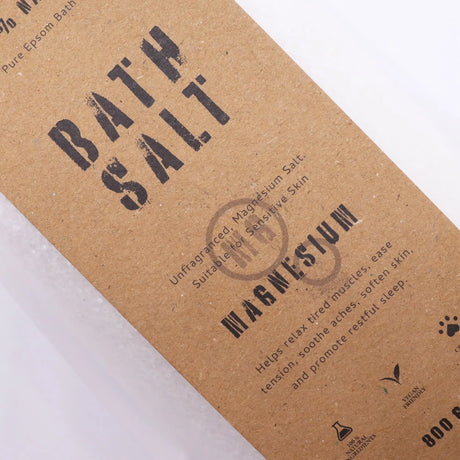 Greenman Rituals Magnesium Epsom Bath Salt  Pure Formula