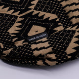 Nomad Sari Jacquard Natural Wander Muse Bags - Desert Loom