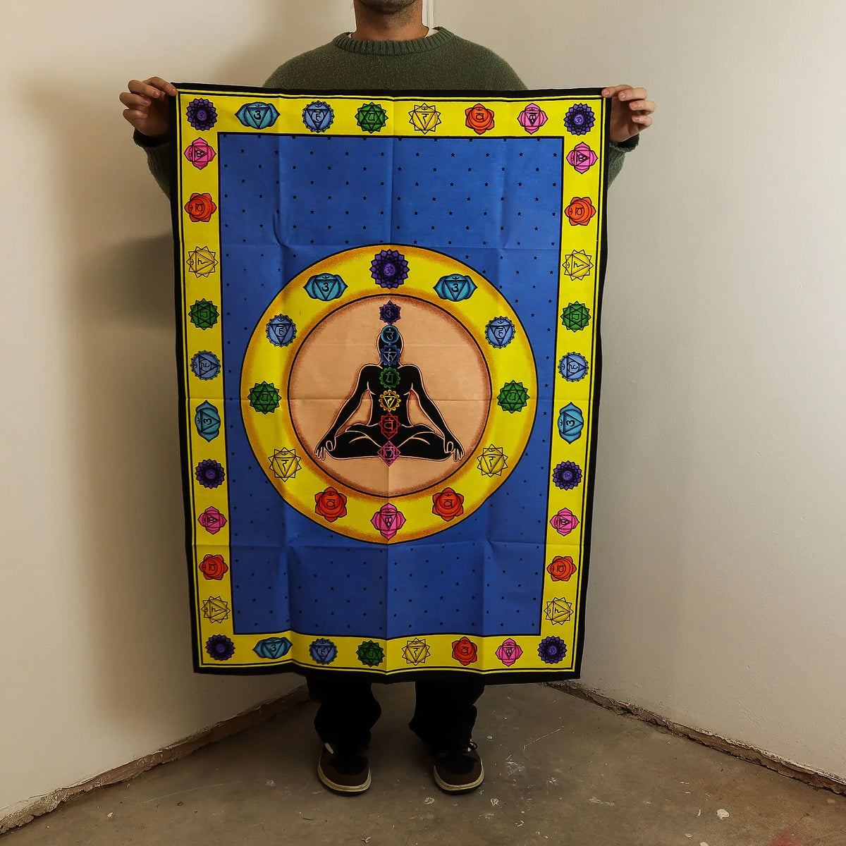 Cotton Wall Art (70x110cm) - Chakra Fibrant