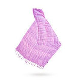 Boho Java Art Stole/Scarf - Indigo Stripes - 30x200cm