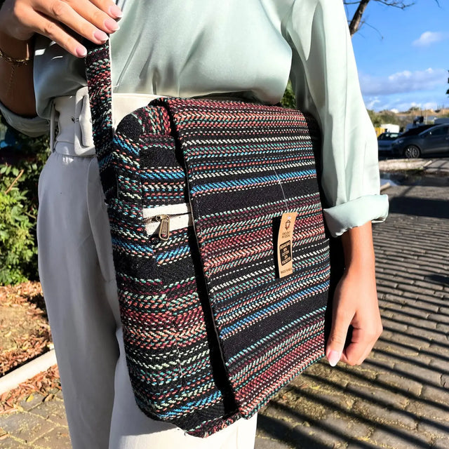 Soft Banjar Laptop Bag - Dark Smart