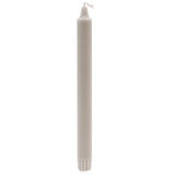 Pure Natural Wax Dinner Candle 25x2.3 - Silver Grey