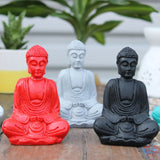 Matt Mini Buddha (Assorted Colours)