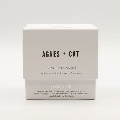 Agnes + Cat Botanical Soy Wax Candle - Rydal Oudh