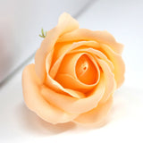 Craft Soap Flowers - Med Rose - Peach