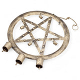 Indian Chimes - Pentagon with Cow Bells - 25x49cm