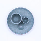 Palo Santo Stick & Smudge Holder - Lotus Flower - Blue