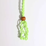 Gemstone Necklace Cord - Green