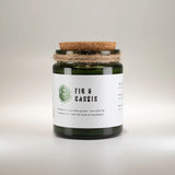 Greenman Woodwick Soy Candle - Fig & Cassis
