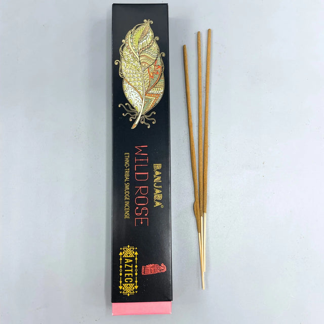Banjara Tribal Smudge Incense - Wild Rose