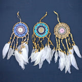 Pastel Pink Macram Dream Catcher 9cm (asst colours)