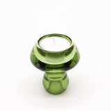 Mushroom Flip Dinner Candle / Tealight Holder - Garden Jade