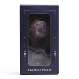 Ametyst Planet on a Sola Goldstone Stand (JUPITER)