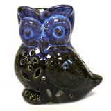 Classic Rustic Oil Burner - Owl Side-on (assorted)