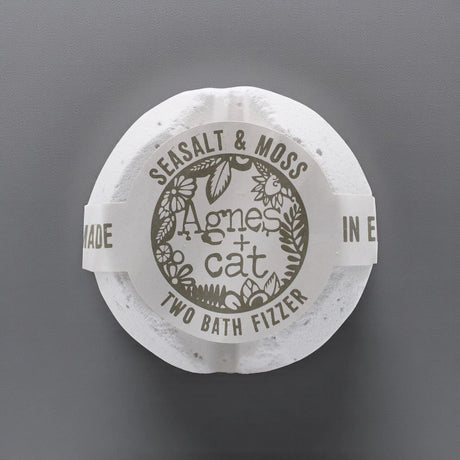 Agnes + Cat Bath Fizzer - Seasalt and Moss