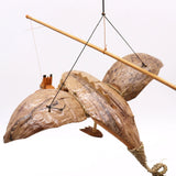 Natural Coconut Dragon Mobile 37cm